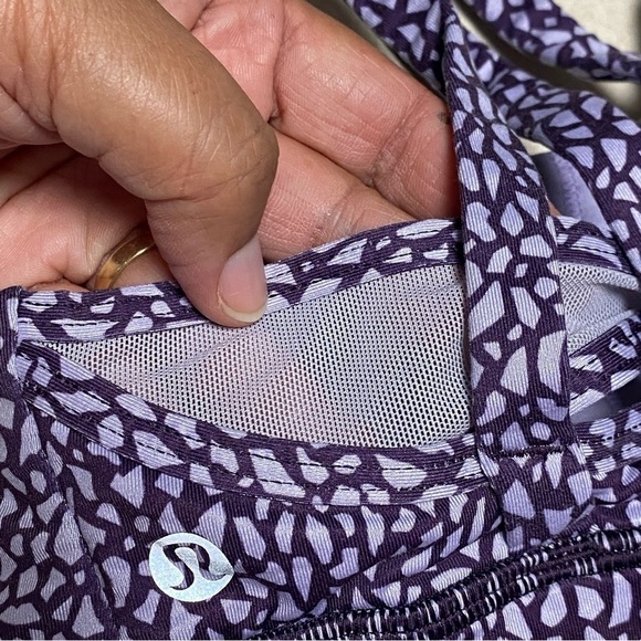 Lululemon Tank Top Women’s Size 6 Nouveau Limits Tank Top Lilac workout top - Picture 6 of 13